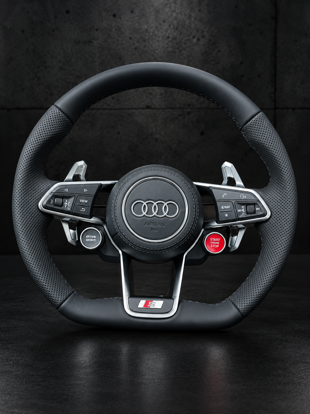 Volante Audi Sport – Silver Trim