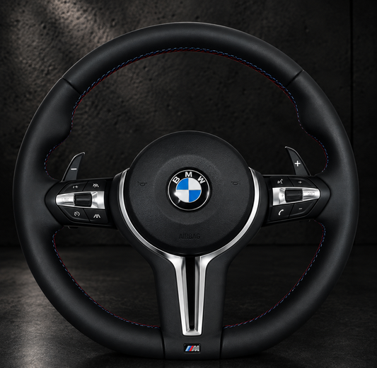 Volante BMW M Sport Cuero Negro Silver Trim