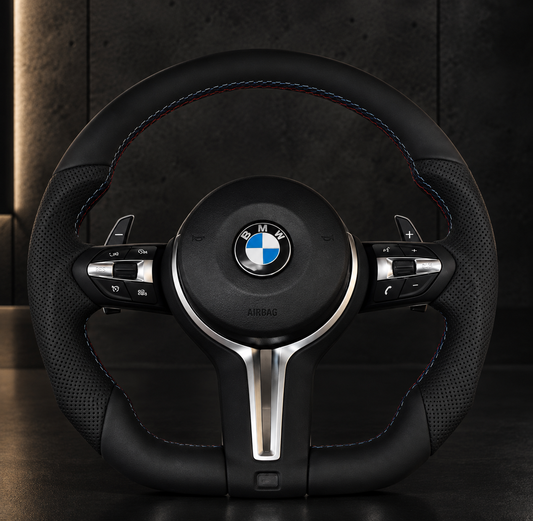 Volante BMW M Sport Cuero Perforado Costura M