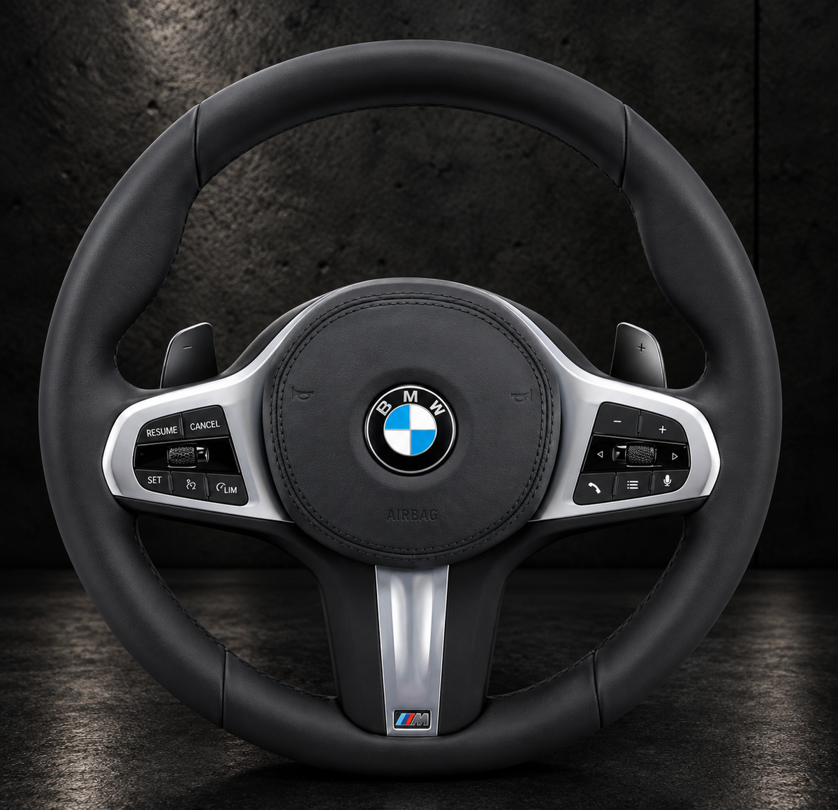 Volante BMW M Sport Mandos Plateados