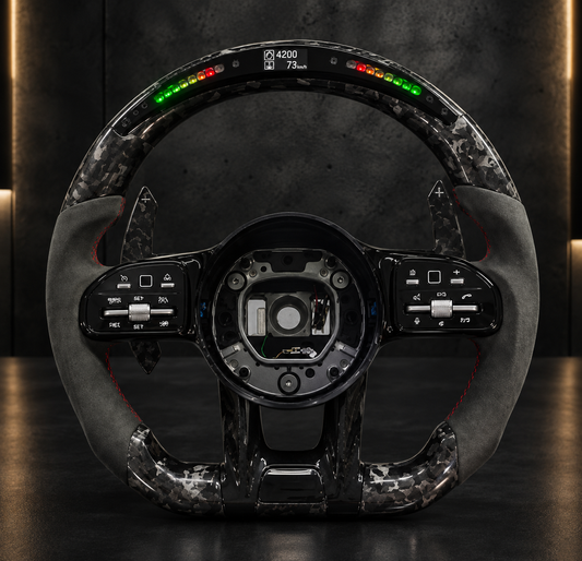 Volante Mercedes-AMG Carbono Forjado LED Display