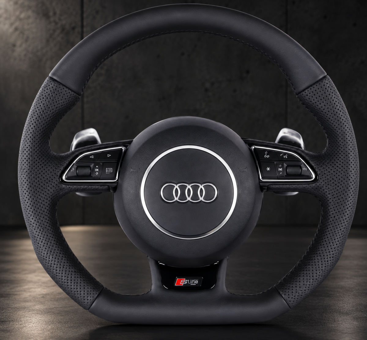 Volante Audi S – Cuero Negro Clásico
