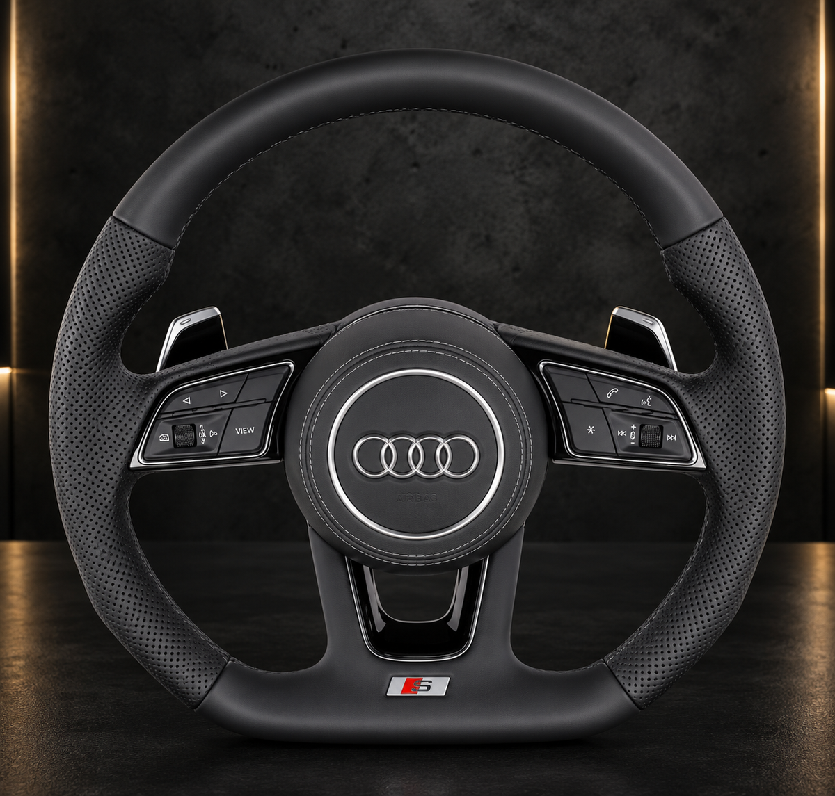 Volante Audi RS Performance – Carbono Forjado