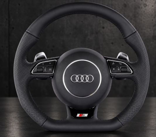 Volante Audi S line – Cuero Negro Clásico