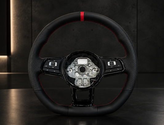 Volante Volkswagen Performance Carbono Línea Roja